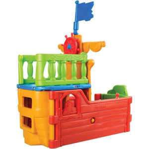 ECR4Kids Buccaneer Boat with Pirate Flag | ELR-12508