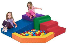 Load image into Gallery viewer, ECR4Kids SoftZone Primary Climber with Ball Pool | ELR-0833