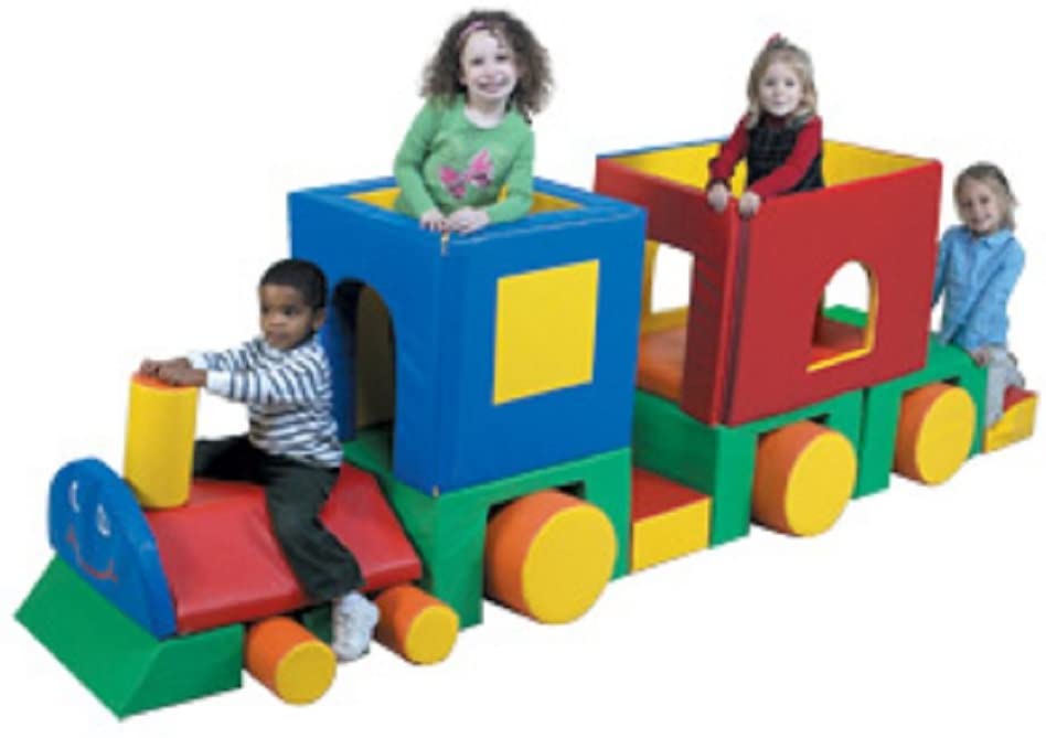 Children's Factory Little Train with Caboose Climber
