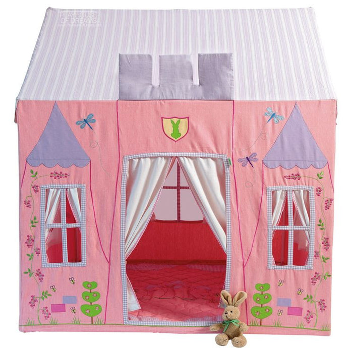 Win Green Handmade Cotton Princess Castle Playhouse