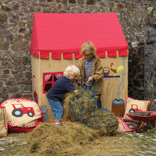 Load image into Gallery viewer, Win Green Handmade Cotton Barn Playhouse