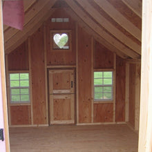 Load image into Gallery viewer, Little Cottage 8 x 8 Gingerbread Wood Playhouse